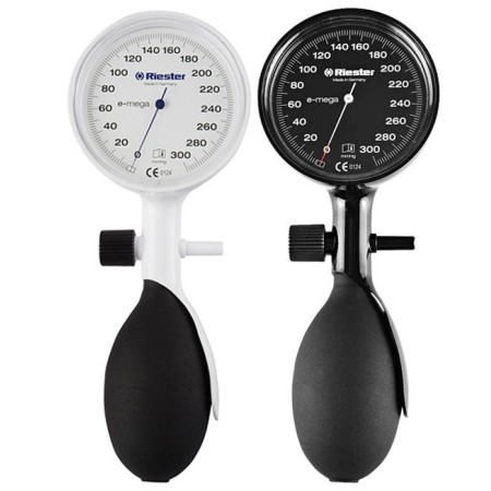 Riester e-mega sphygmo - blanc ou noir, produit blanc