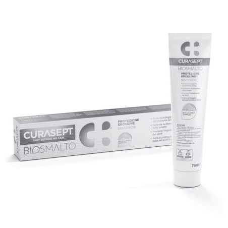 Biosmalto dentifricio protezione erosione 75 ml curasept