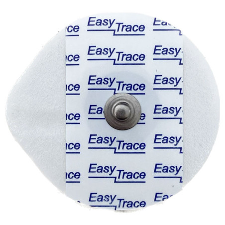 Elettrodi per ecg stress test e holter 43x46 mm - confez. da 50 elettrodi