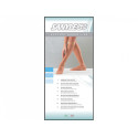Kniehoog - s/m - middelhoge compressie - zwart - 1 paar