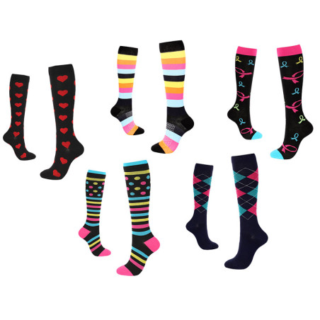 Calze a compressione funny s-m - disegno 1 - conf. 5 pz.