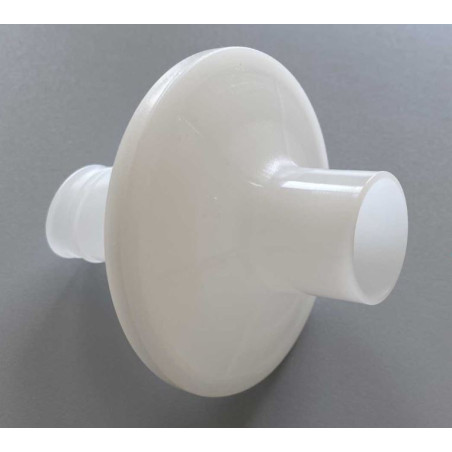 Antibacterieel en antiviraal filter, voor eenmalig gebruik, individueel verpakt - 120 stuks.