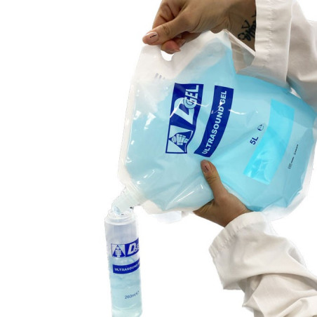 Gel per ultrasuoni dgel - sacca in pe da 5 litri
