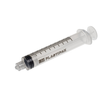 Bd plastipak 10 ml striekačka, bez ihly, centrálny kužeľ luer - 100 ks.