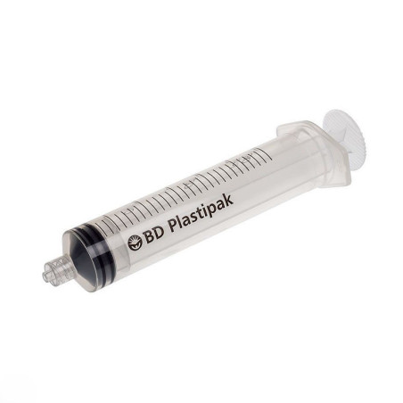 Bd plastipak spritze 30 ml, ohne nadel, zentraler konus luer - 60 stück.