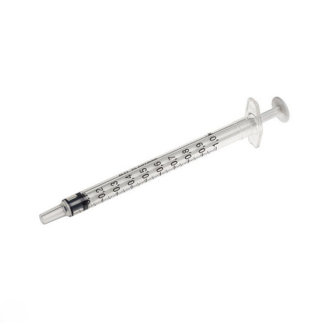 Strzykawka tuberkulinowa bd plastipak 1 ml, bez igły - 120 szt.