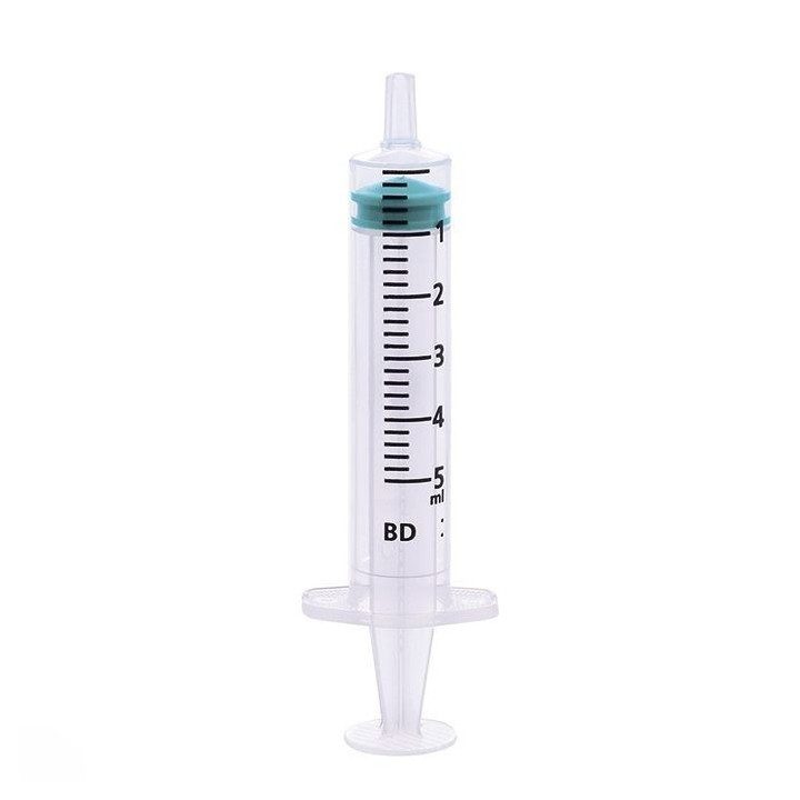 BD Emerald spruta 5 ml luer centralslip utan nål - förpackning. 100 st.