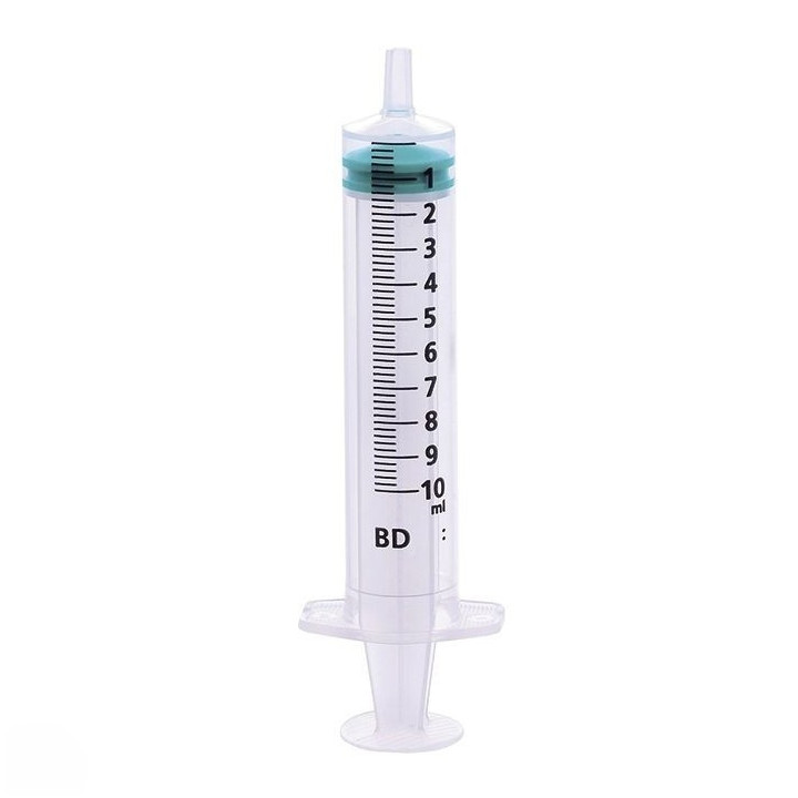 BD Emerald spruta 10 ml luer centralslip utan nål - förpackning. 100 st.