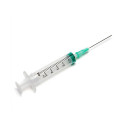 Emerald bd syringe 5 ml central luer slip with hypodermic needle 21g 38 mm - pkg. 100 pcs.