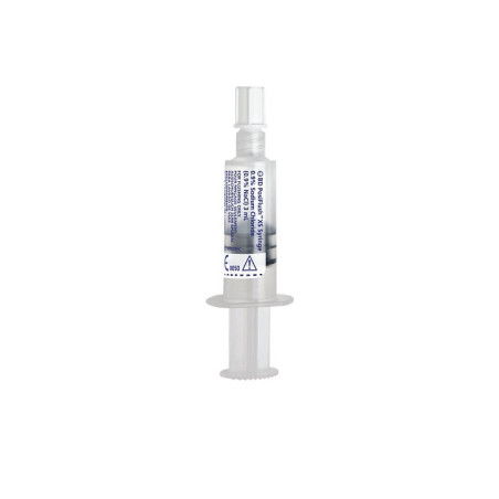 Seringues pré-remplies bd posiflush xs avec solution saline 3 ml - 30 unités.