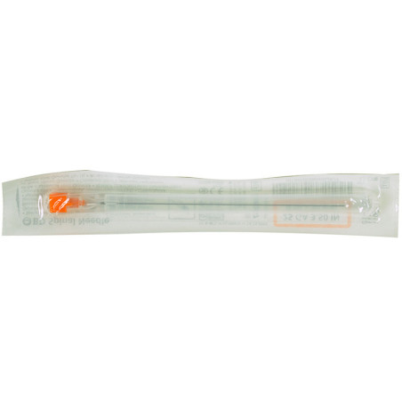 Quincke 25g bd spinal needles - 0.5x90 mm - orange - pack 25 pcs.