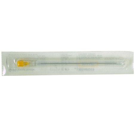Quincke bd spinal needles 20g - 0,9x90 mm - żółtym - opakowaniu 25 części.