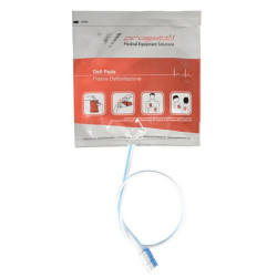 Disposable plates with cable for rescue sam - adults see also 33428 - 1 pair