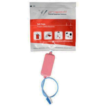Disposable plates with cable for rescue sam, 230, life - pediatric see also 33459