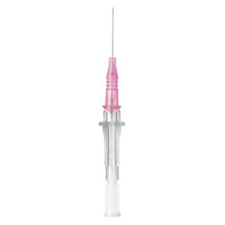 Bd insyte perifere veneuze katheter zonder vleugels 20g roze 1,1 x 30 mm - 50 stuks.