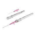 Bd insyte-w autoguard aghi cannula con alette 20g 1,1 x 30 mm, rosa - 50 pz.