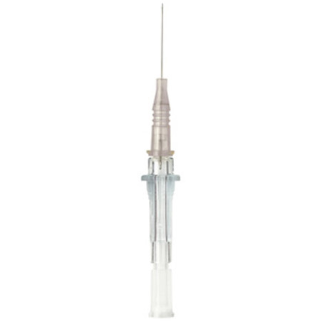 Cathéter veineux périphérique bd insyte sans ailettes 16g 1,7 x 45 mm gris - 50 pièces.