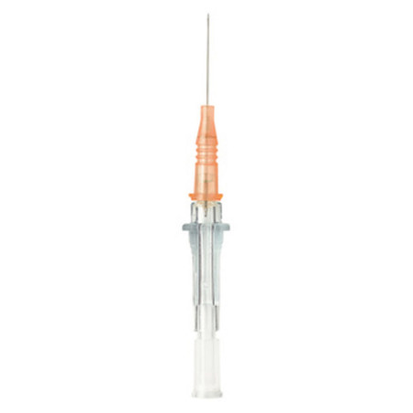 Cathéter veineux périphérique bd insyte sans ailettes 14g 2,1 x 45 mm orange - 50 pièces.