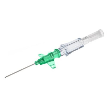 Cathéter veineux périphérique bd insyte-w avec ailettes 18g 1,3 x 30 mm vert - 50 pièces.