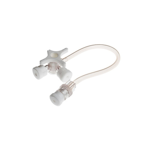 Bd connecta plus 3 trevägsblandare med 10 cm förlängning - 50 st