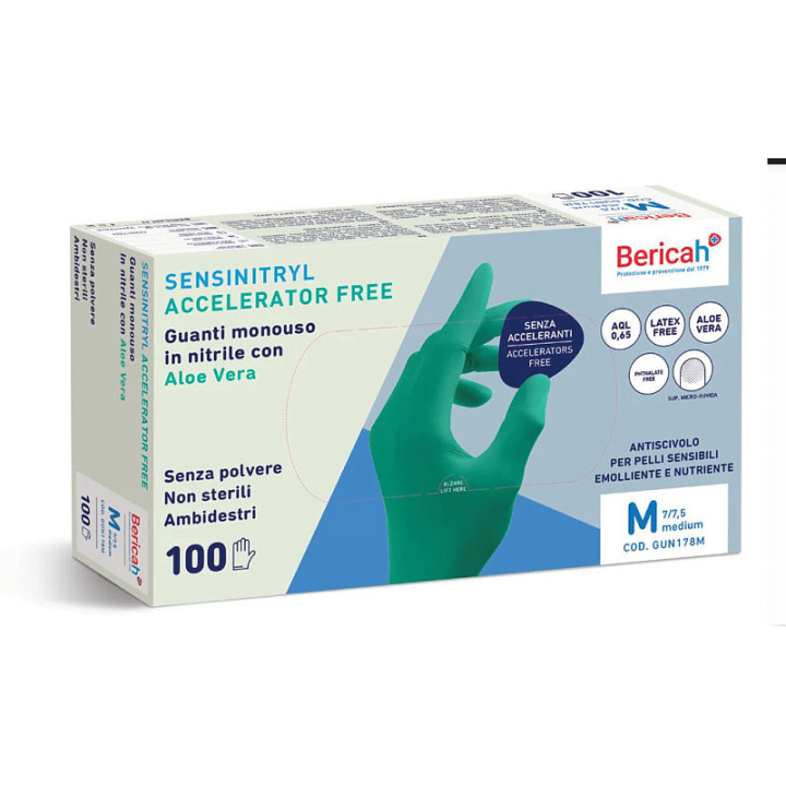 Nitril handschoenen Sensinitryl Accelerator Free - 100 stuks