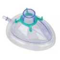 Mascherina anestesia monouso tg. 3 - bambino large/adulto small - verde