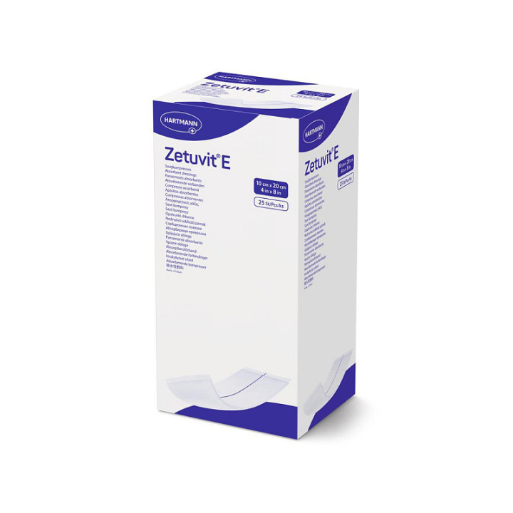 Zetuvit Sterile tablets with high absorbency 10 x 20 cm - 25 pcs.