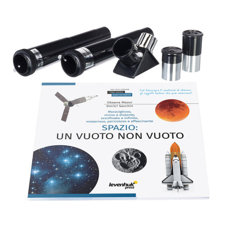 Telescopio levenhuk discovery spark 703 az con libro
