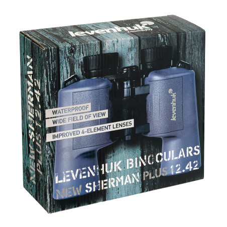 Binocolo levenhuk new sherman plus 12x42