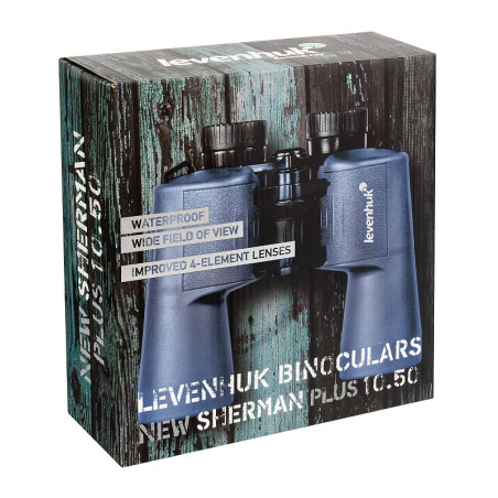 Binocolo levenhuk new sherman plus 10x50