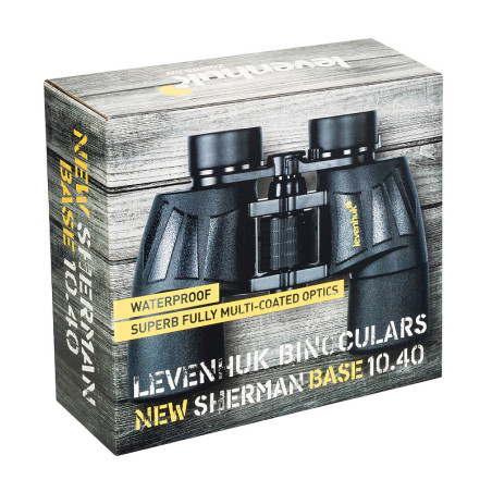 Binocolo levenhuk new sherman base 10x40