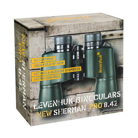 Binocolo levenhuk new sherman pro 8x42