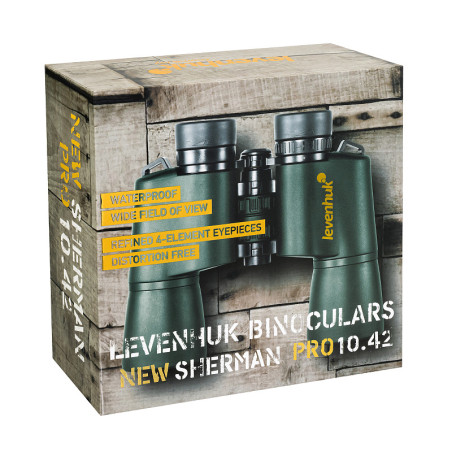 Binocolo levenhuk new sherman pro 10x42