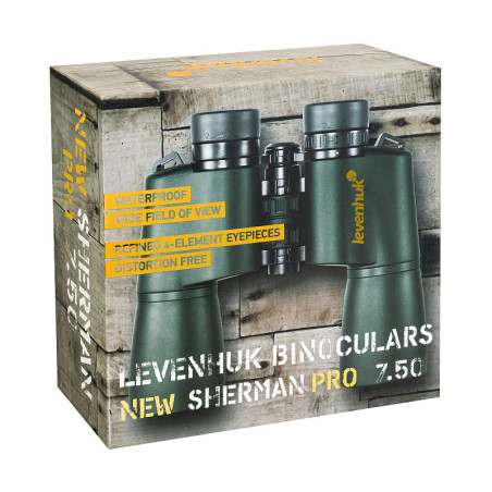 Binocolo levenhuk new sherman pro 7x50