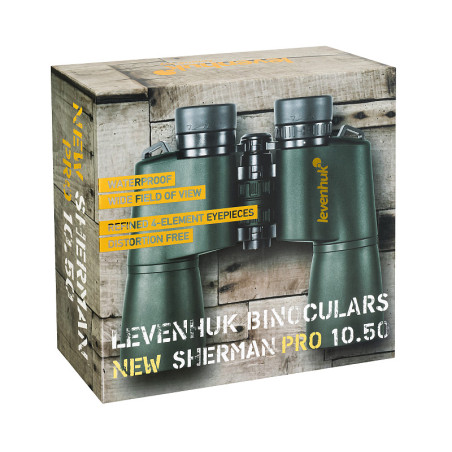 Binocolo levenhuk new sherman pro 10x50