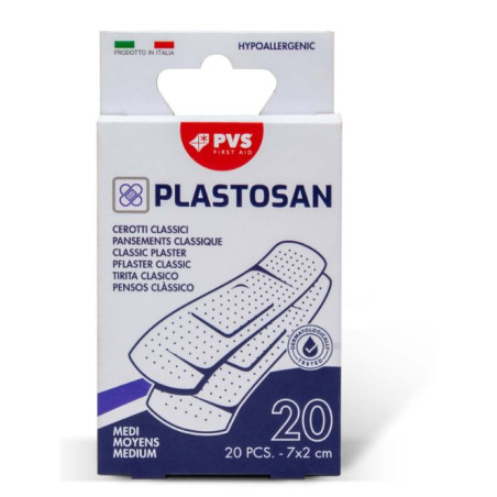 Plastosan caisse de 20 pansements 20x70 mm
