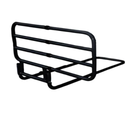 Sponda universale telescopica ribaltabile nera