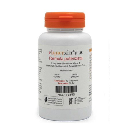 Ciquerzin plus 90 compresse, integratore alimentare antiossidante formula potenziata