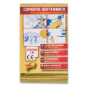 Espositore di prelievo da 24 pezzi - coperta isotermica oro/argento