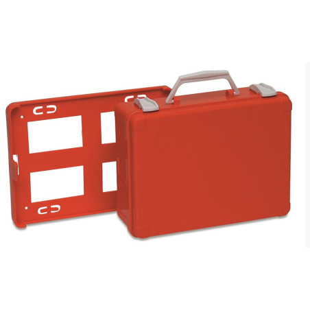 Medic 1 valigetta plastica arancio - dim.mm.250x190x90