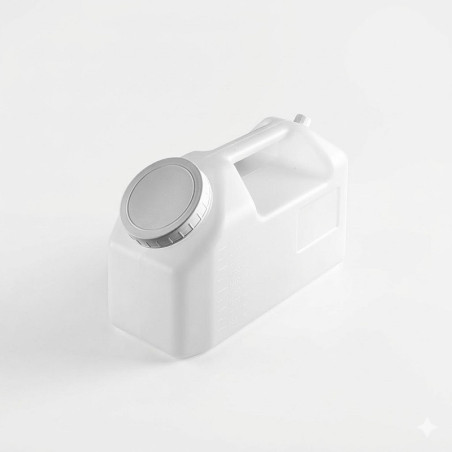 Recipient gradat pentru colectarea urinei pe 24 de ore, 2500 ml, cu capac pentru prelevare - pachet de 30.