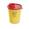 12 literes, fedeles pbs tartály tűk és éles tárgyak eldobására – 25 darabos kiszerelés.