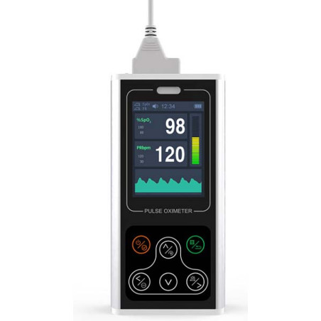 Oxy-55 pulse oximeter with software