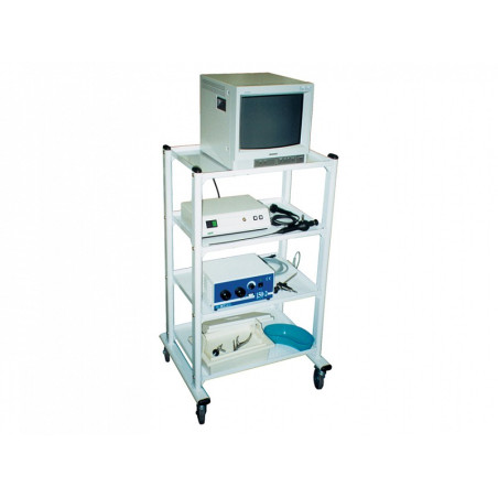 Carrello excel con 4 ripiani