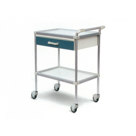 Carrello deluxe con cassetto 58 x 40 x 10 cm