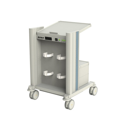 Carrello elettrificato per elettrobisturi grande