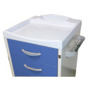 Voiturette utilitaire bleue