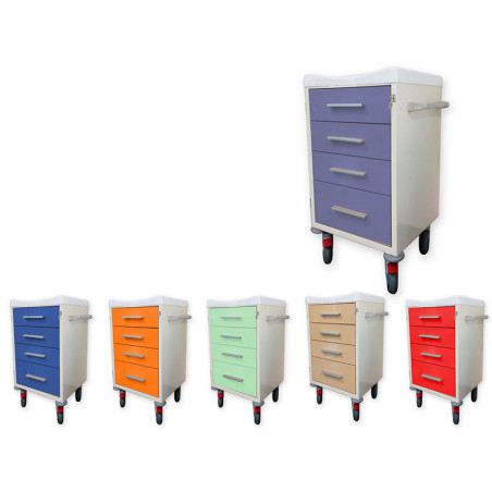 Carrello utility blu