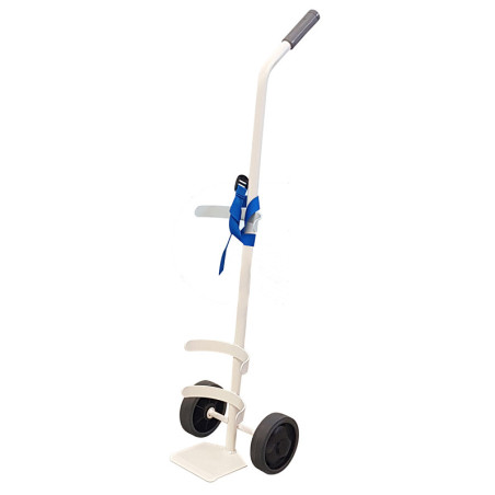 Carrello per bombole ossigeno da 14 litri