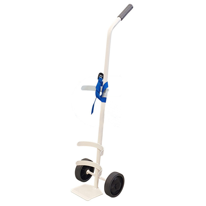 Carrello per bombole OSSIGENO da 14 litri
